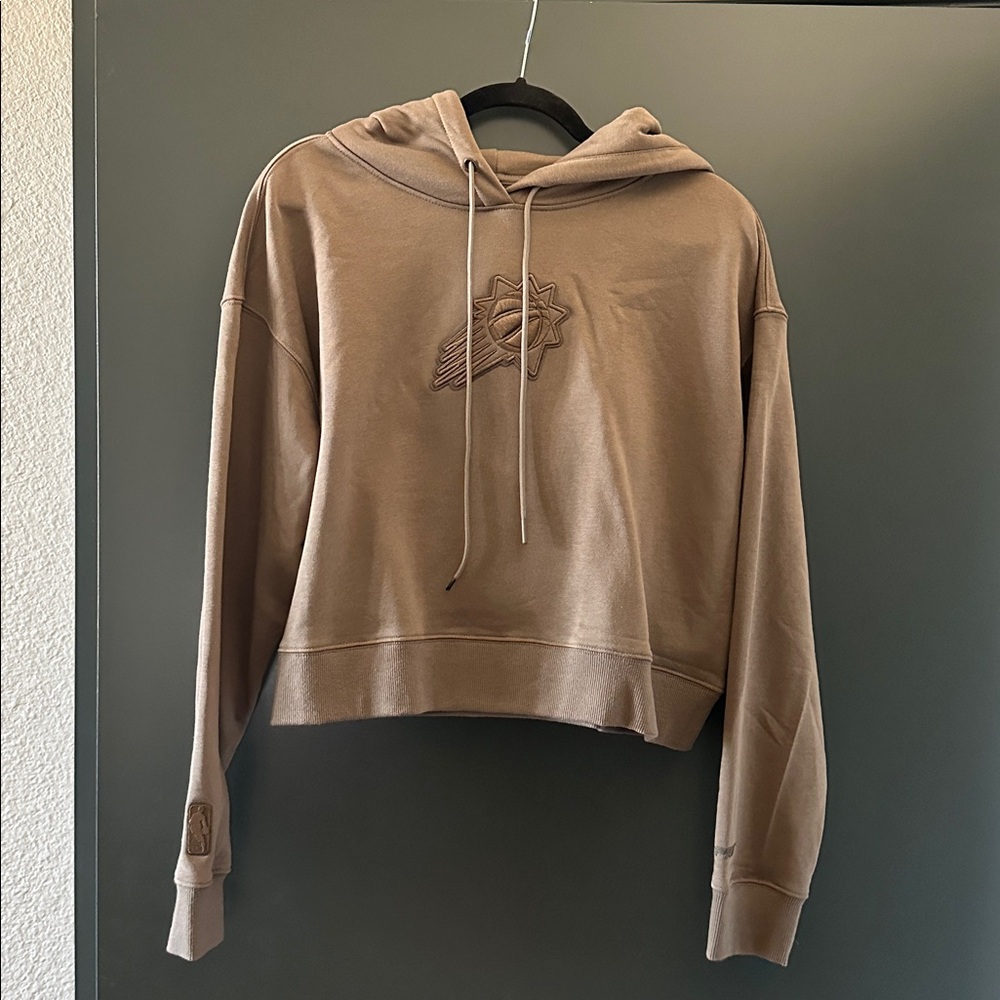 Phoenix Suns Brown Cropped Hoodie